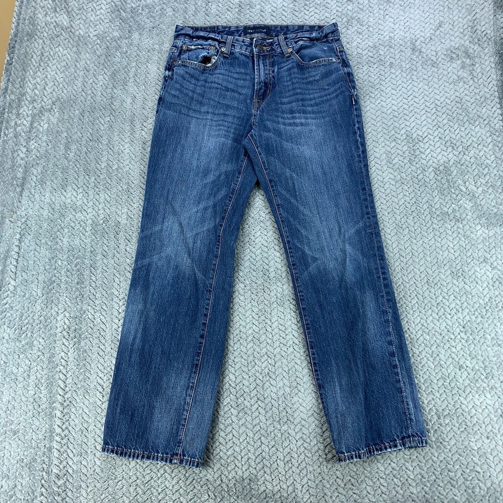 Aeropostale Relaxed Fit Jeans Men's Size 29x28 Straight Leg Y2K Fit Baggy